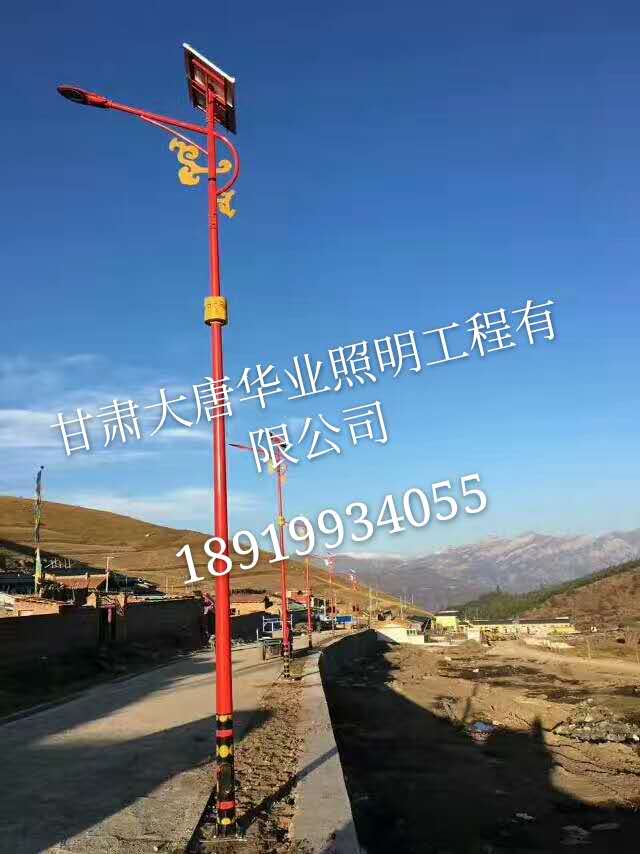 太陽(yáng)能路燈案例—西藏某地